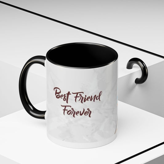 Pinky Promise Coffee Mug — Best Friend Bracelet Design (11/15oz)
